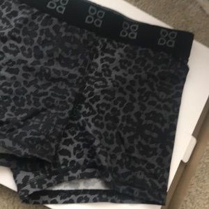 Cheetah print compression shorts